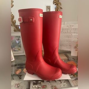 Hunter tall rain boots